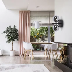 APPLIQUE MURALE APP1162-2W BLACK