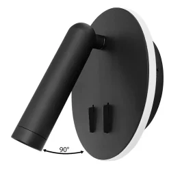 APPLIQUE MURALE APP1614-1W BLACK