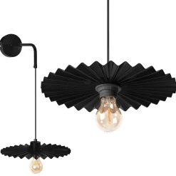 APPLIQUE MURALE APP1355-1W BLACK