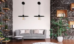 APPLIQUE MURALE APP1355-1W BLACK