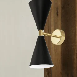 APPLIQUE MURALE APP1140-2W BLACK