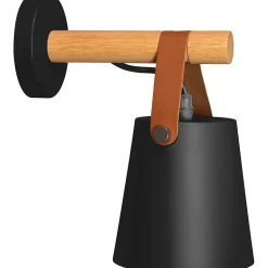 APPLIQUE MURALE APP466-1W BLACK