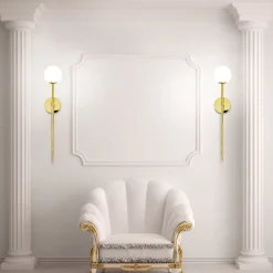 APPLIQUE MURALE APP580-1W GOLD