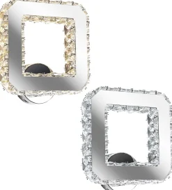 APPLIQUE MURALE APP415-W GREY 22X22X22CM