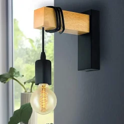 APPLIQUE MURALE APP972-1W LINE BLACK