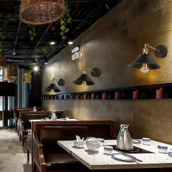 APPLIQUE MURALE APP184-1W PORTO BLACK