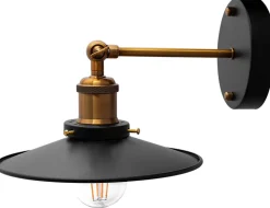 APPLIQUE MURALE APP184-1W PORTO BLACK