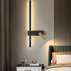 APPLIQUE MURALE APP1439-W RIGHT BLACK GOLD