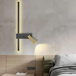 APPLIQUE MURALE APP1439-W RIGHT BLACK GOLD