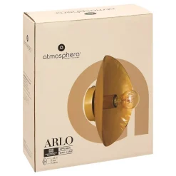 Applique murale Arlo doré 23x9cm - Atmosphera