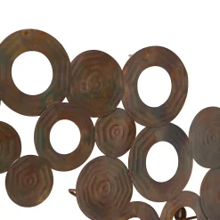 Applique murale Art déco en cuivre 77 cm - Circles