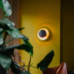 Applique murale Art déco noire avec or - Emilienne