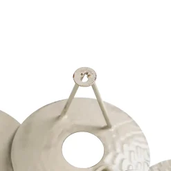 Applique murale Art Déco orientale or antique 3 lumières - Balla