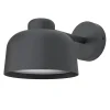 Applique murale Batley LED intégrée 800lm 15.5W IP44 GoodHome gris anthracite