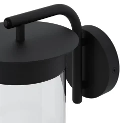 Applique murale Beret LED intégrée 800lm 11W IP44 GoodHome noir