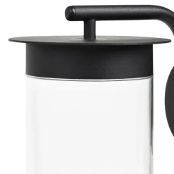 Applique murale Beret LED intégrée 800lm 11W IP44 GoodHome noir