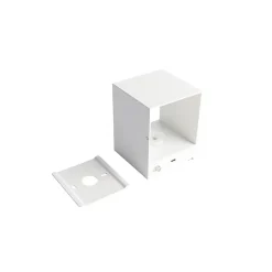 Applique murale blanche avec LED et variateur tactile rechargeable - Joris