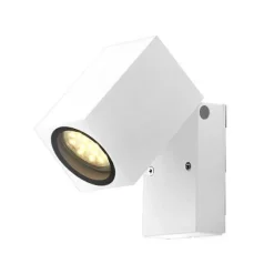 Applique Murale Blanche LED IP44 Orientable pour ampoule GU10 - SILAMP