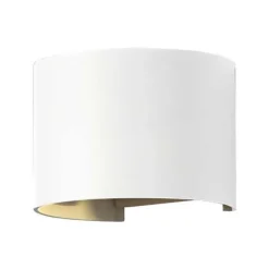 Applique Murale Blanche LED 6W IP54 Rond - Blanc Chaud 2300K - 3500K - SILAMP