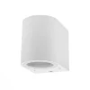 Applique Murale Blanche LED IP44 pour Ampoule GU10 - SILAMP