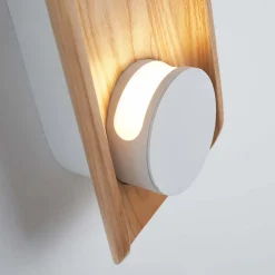 Applique murale bois et métal LED intégrée - Sparrow