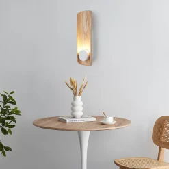 Applique murale bois et métal LED intégrée - Sparrow