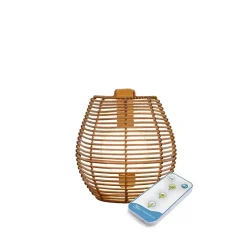 Applique murale Bossa dimmable LED intégrée coloris naturel 900lm 9w IP54 blanc chaud New Garden