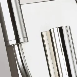 Applique murale Brianna 2 lumières - Nickel poli