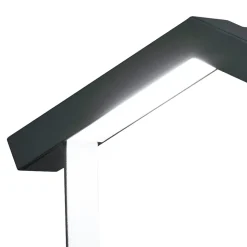 Applique murale Calenzana LED intégrée 420lm 12W IP44 GoodHome gris anthracite