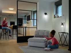 Applique murale Calume E27 15W L.16xH.27xP.19cm noir GoodHome