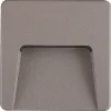Applique murale carré LED 3W IP65 Dim. 120x120mm
