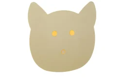 Applique murale CHARLIE en métal avec LED intégré - Vert - Lucide