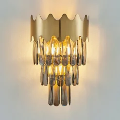 Applique murale chic et prestige cristal - Graziano