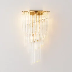 Applique murale chic pampilles tombantes - Zephia