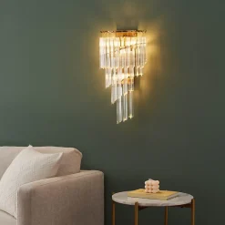 Applique murale chic pampilles tombantes - Zephia