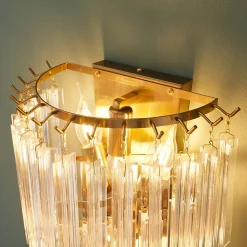 Applique murale chic pampilles tombantes - Zephia