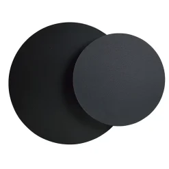 Applique murale CIRCLE 1C BLACK, Emibig Lighting, Fabriqué en EU