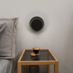 Applique murale CIRCLE 1C BLACK, Emibig Lighting, Fabriqué en EU