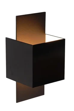 Applique murale CUBO en aluminium avec 1xG9 - Noir - Lucide