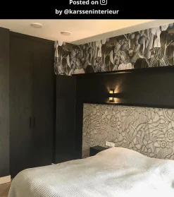 Applique murale CUBO en aluminium avec 1xG9 - Noir - Lucide