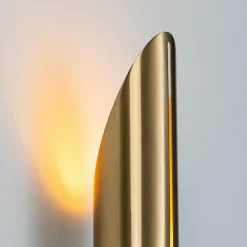Applique murale cylindre doré lumière indirecte - Tingo