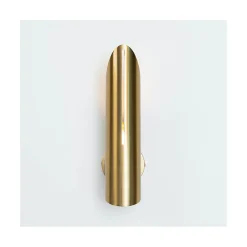 Applique murale cylindre doré lumière indirecte - Tingo