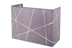 Applique murale Dachigam E14 IP20 gris