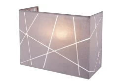 Applique murale Dachigam E14 IP20 gris