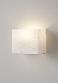 Applique murale Dachigam E14 IP20 blanc