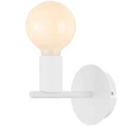 Applique murale Darrah E27 IP20 blanc