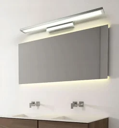 APPLIQUE MURALE DE SALLE DE BAIN LED APP841-1W FLAT 80CM CHROME