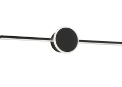 APPLIQUE MURALE DE SALLE DE BAIN LED APP848-1W ROUND 40CM BLACK
