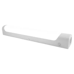 Applique murale de salle de bain LED intégrée 400lm 5W IP20 blanc neutre GoodHome blanc