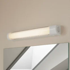 Applique murale de salle de bain LED intégrée 400lm 5W IP20 blanc neutre GoodHome blanc